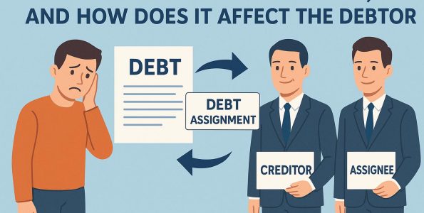 What is debt assignment, and how does it affect the debtor?