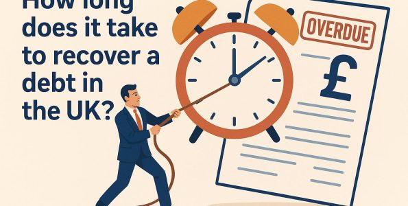 How long does it take to recover a debt in the UK?