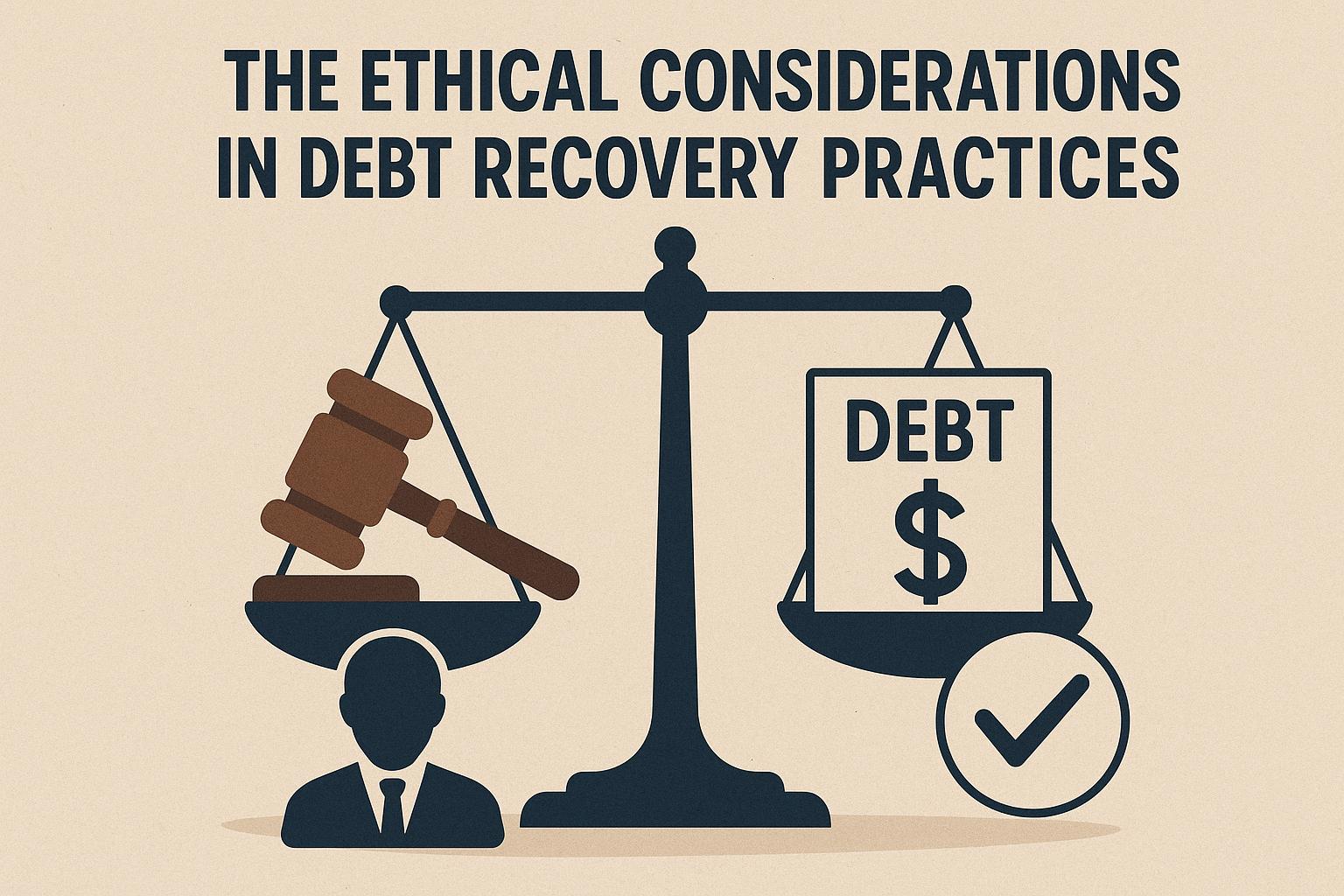 The ethical considerations in debt recovery practices.
