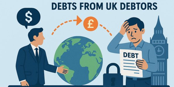 How to recover international debts from UK debtors.