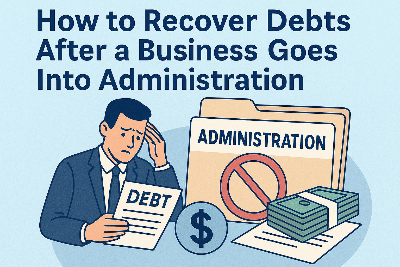 How to recover debts after a business goes into administration.