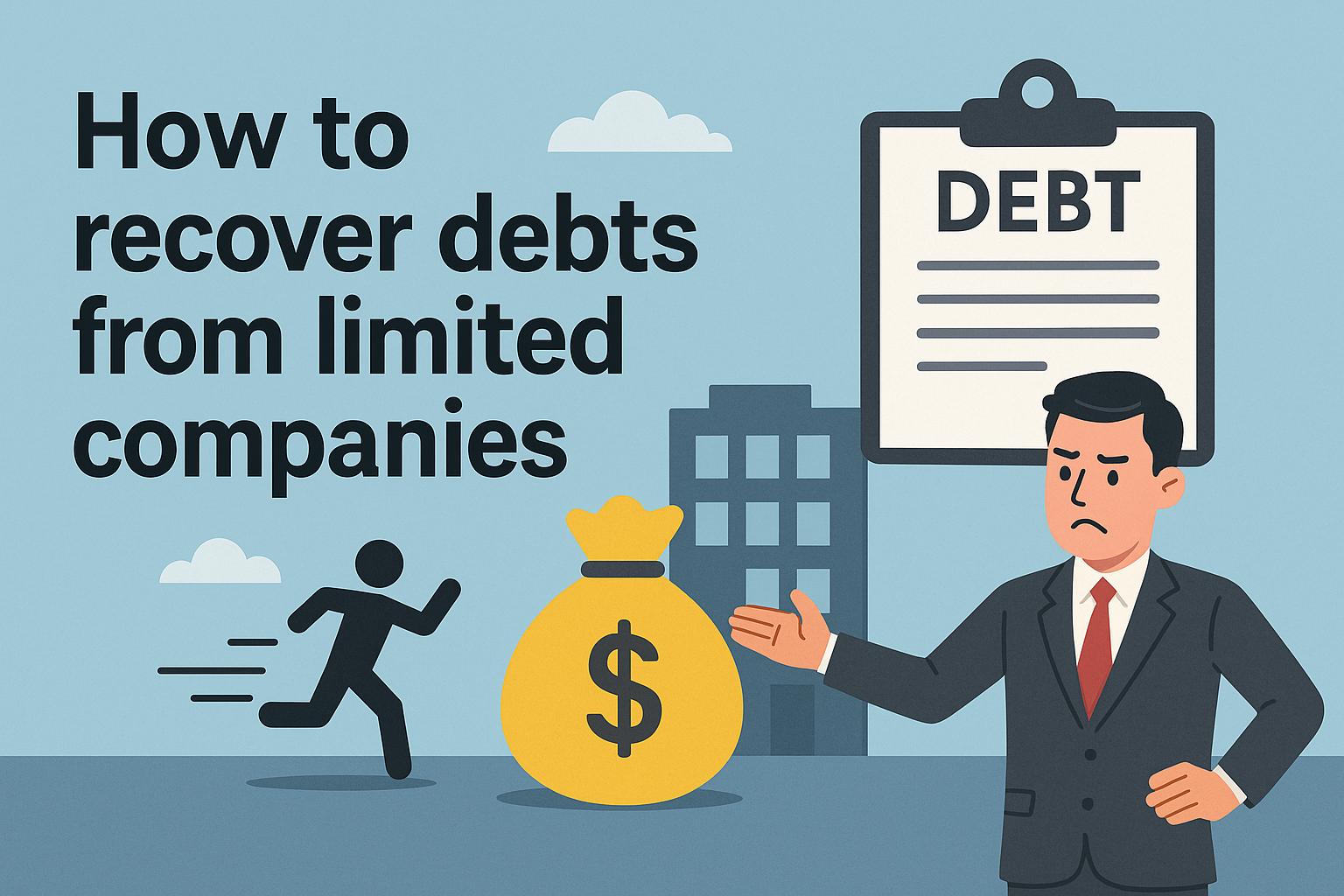 How to recover debts from limited companies.