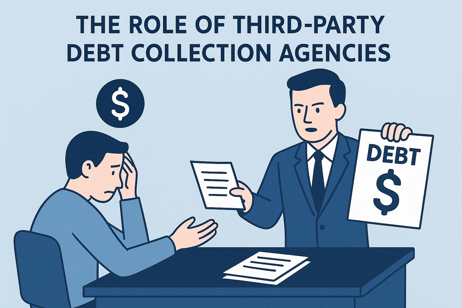 The role of third-party debt collection agencies.