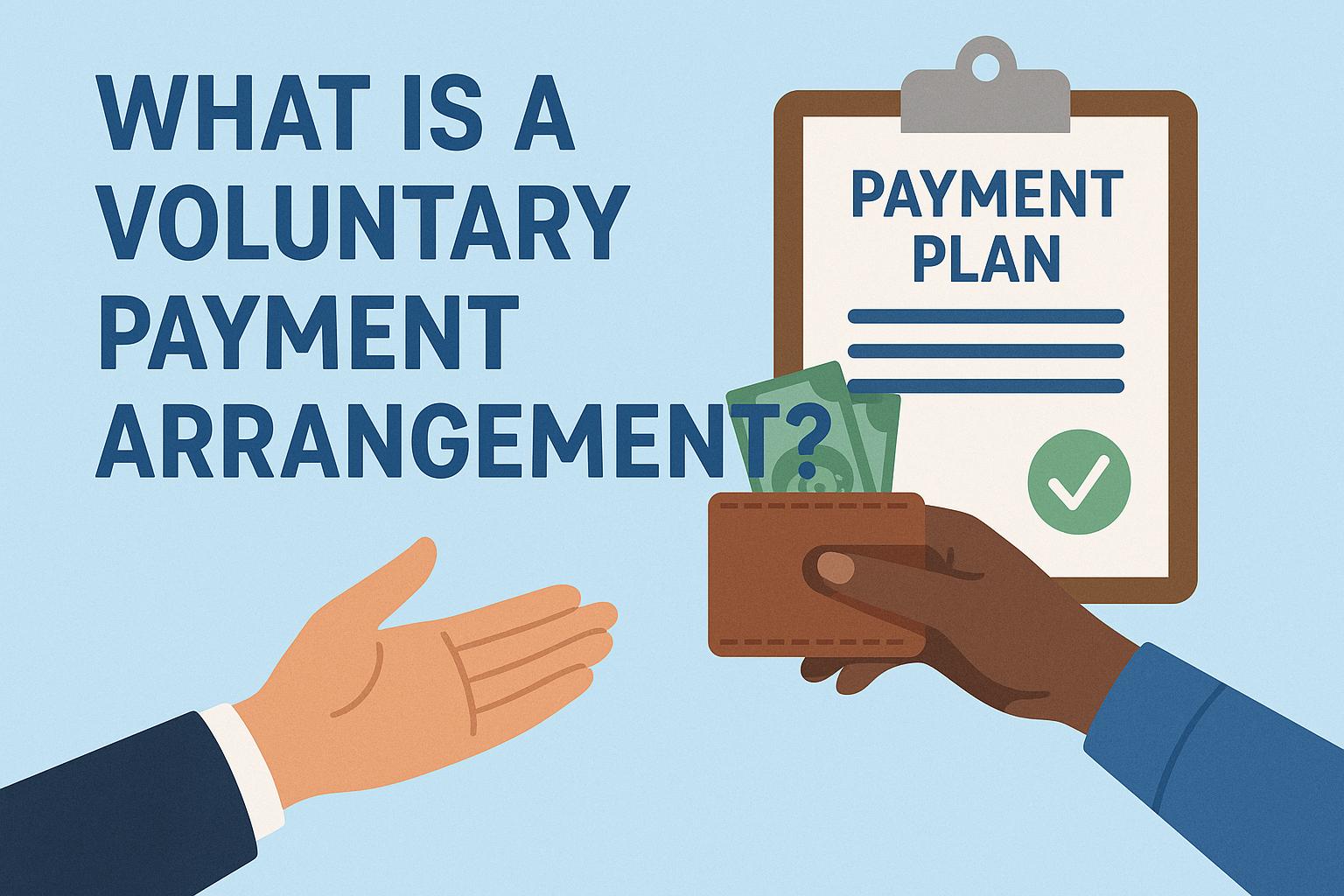 What is a voluntary payment arrangement?