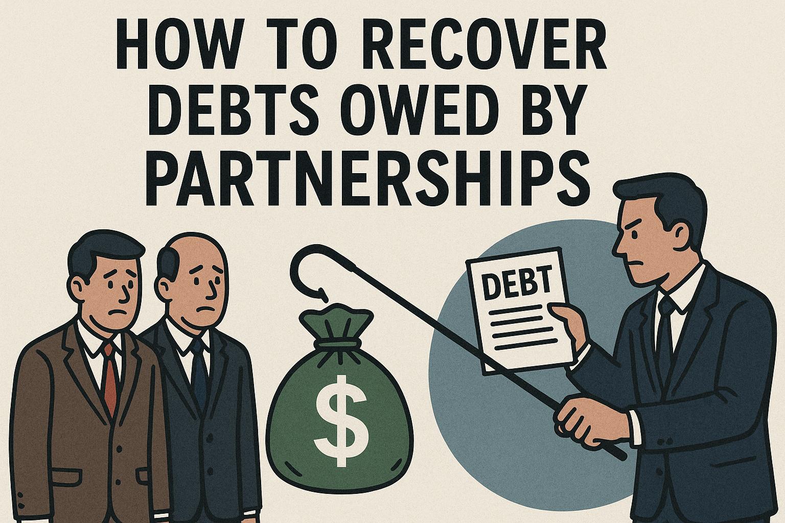 How to recover debts owed by partnerships.