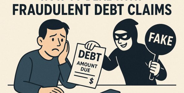 How to deal with fraudulent debt claims.
