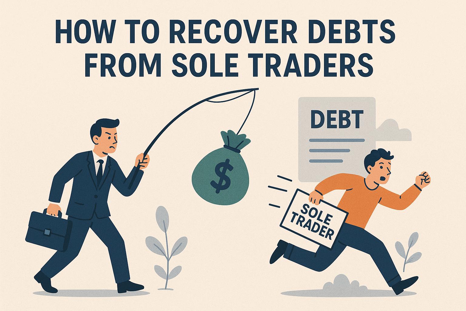 How to recover debts from sole traders.