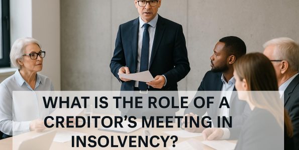 What is the role of a creditor's meeting in insolvency?
